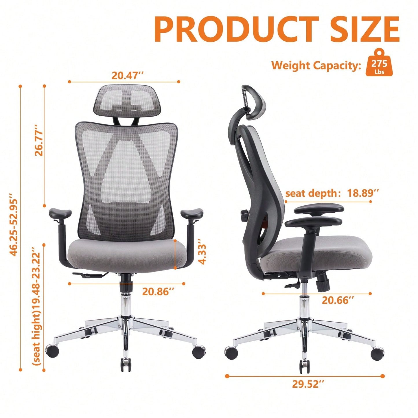 High Back Ergonomic Office Chair