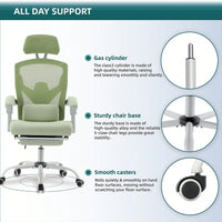 Mesh High Back Ergonomic Office Chair Lumbar Support Pillow Computer Desk Chair