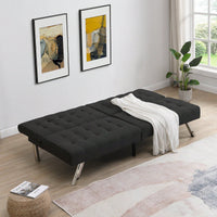 Versatile Futon Sofa Bed for Stylish Living Room Comfort and Space Saving