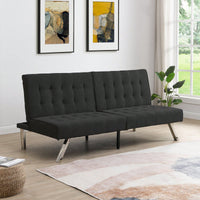 Versatile Futon Sofa Bed for Stylish Living Room Comfort and Space Saving