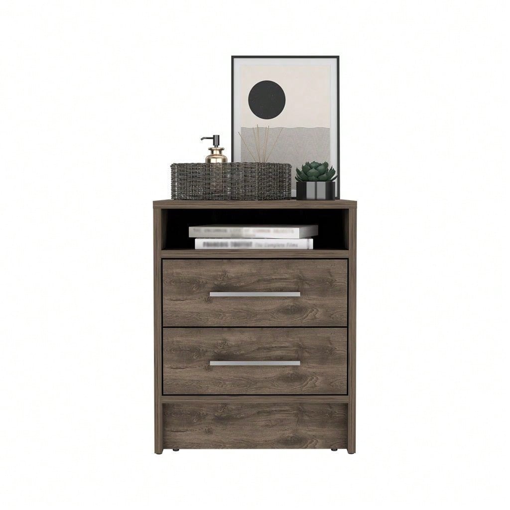 Two Drawers, Nightstand