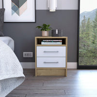 Two Drawers, Nightstand