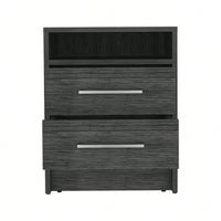 Two Drawers, Nightstand