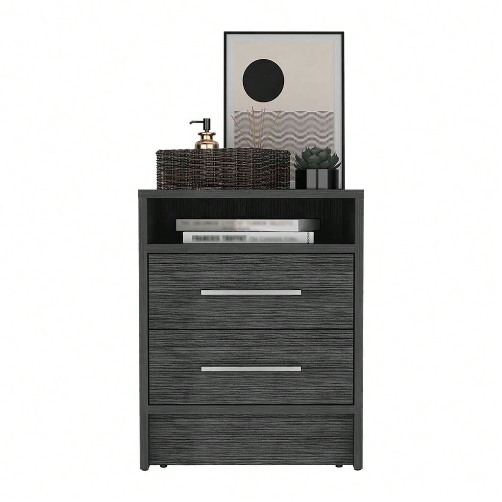 Two Drawers, Nightstand