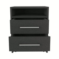 Two Drawers, Nightstand