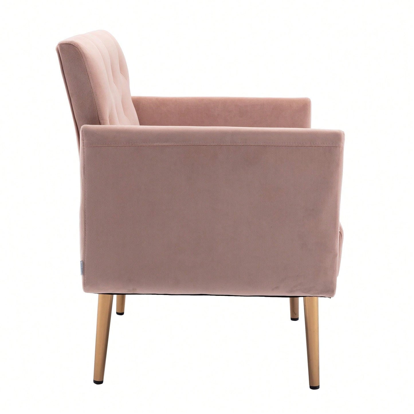 Accent Chair , Leisure Single Sofa With Rose Golden Feet