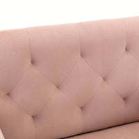 Accent Chair , Leisure Single Sofa With Rose Golden Feet