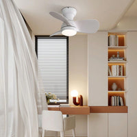 3-Color Dimmable, Powerful/Silent Motor, Sleep Timer & Quiet Motor Indoor Ceiling Fan