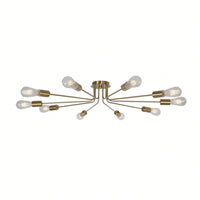 Stylish Light Semi Flush Mount Ceiling Fixture for Kitchen Living Room Bedroom Hallway and Cafe