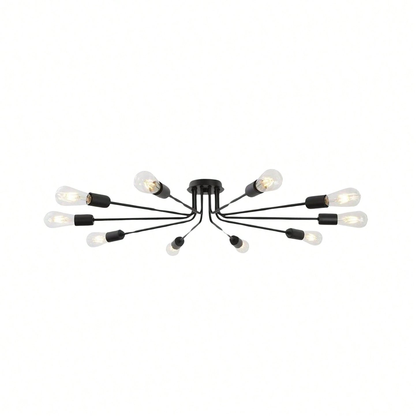 Stylish Light Semi Flush Mount Ceiling Fixture for Kitchen Living Room Bedroom Hallway and Cafe