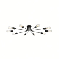 Stylish Light Semi Flush Mount Ceiling Fixture for Kitchen Living Room Bedroom Hallway and Cafe