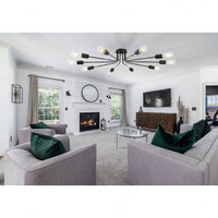 Stylish Light Semi Flush Mount Ceiling Fixture for Kitchen Living Room Bedroom Hallway and Cafe