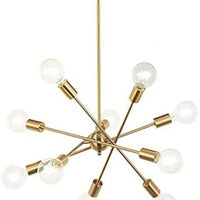Adjustable Stem Mount Contemporary Ceiling Light for G25 G30 Edison Bulbs Dimmable Design Flat Sloped Ceilings
