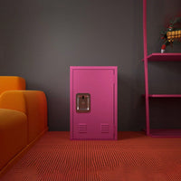 24" H Locker Storage Cabinet: Metal, Sturdy, Easy Assembly, Versatile Placement, And Enhanced Security