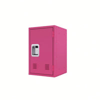 24" H Locker Storage Cabinet: Metal, Sturdy, Easy Assembly, Versatile Placement, And Enhanced Security