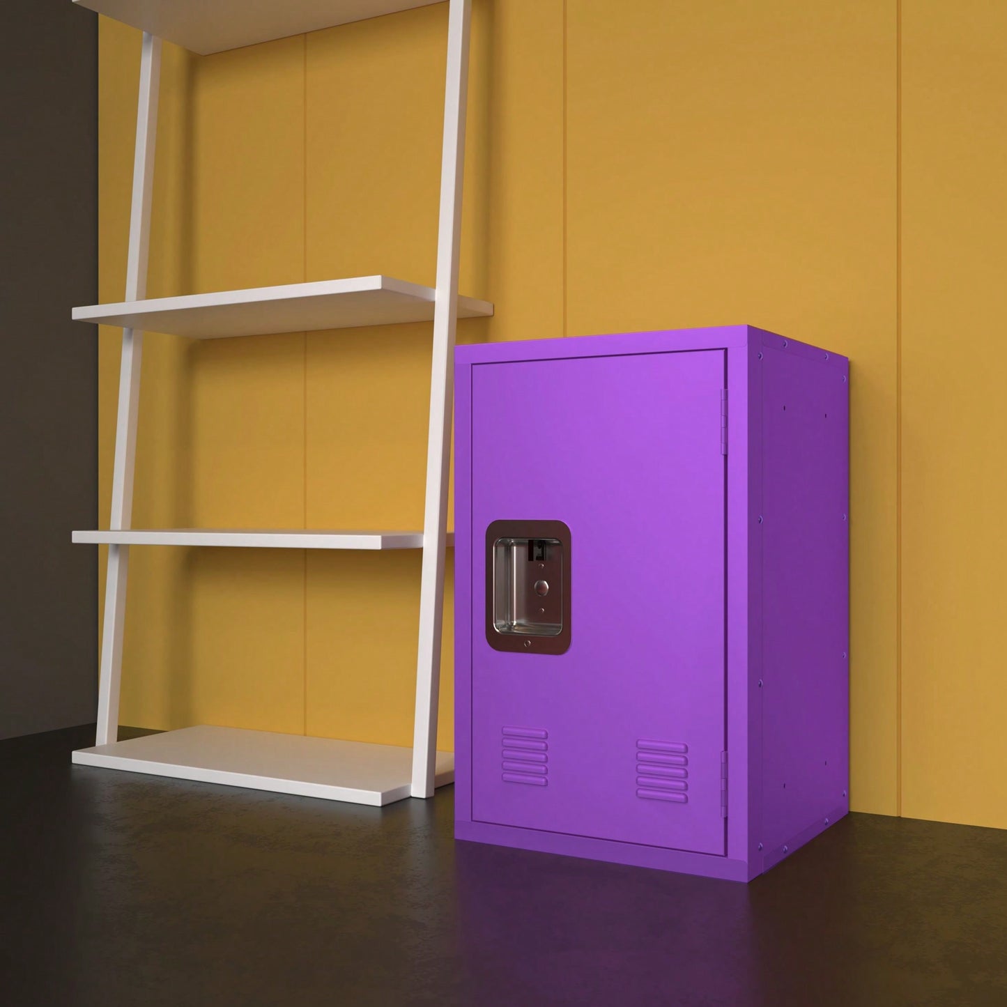 24" H Locker Storage Cabinet: Metal, Sturdy, Easy Assembly, Versatile Placement, And Enhanced Security