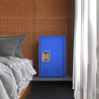 24" H Locker Storage Cabinet: Metal, Sturdy, Easy Assembly, Versatile Placement, And Enhanced Security