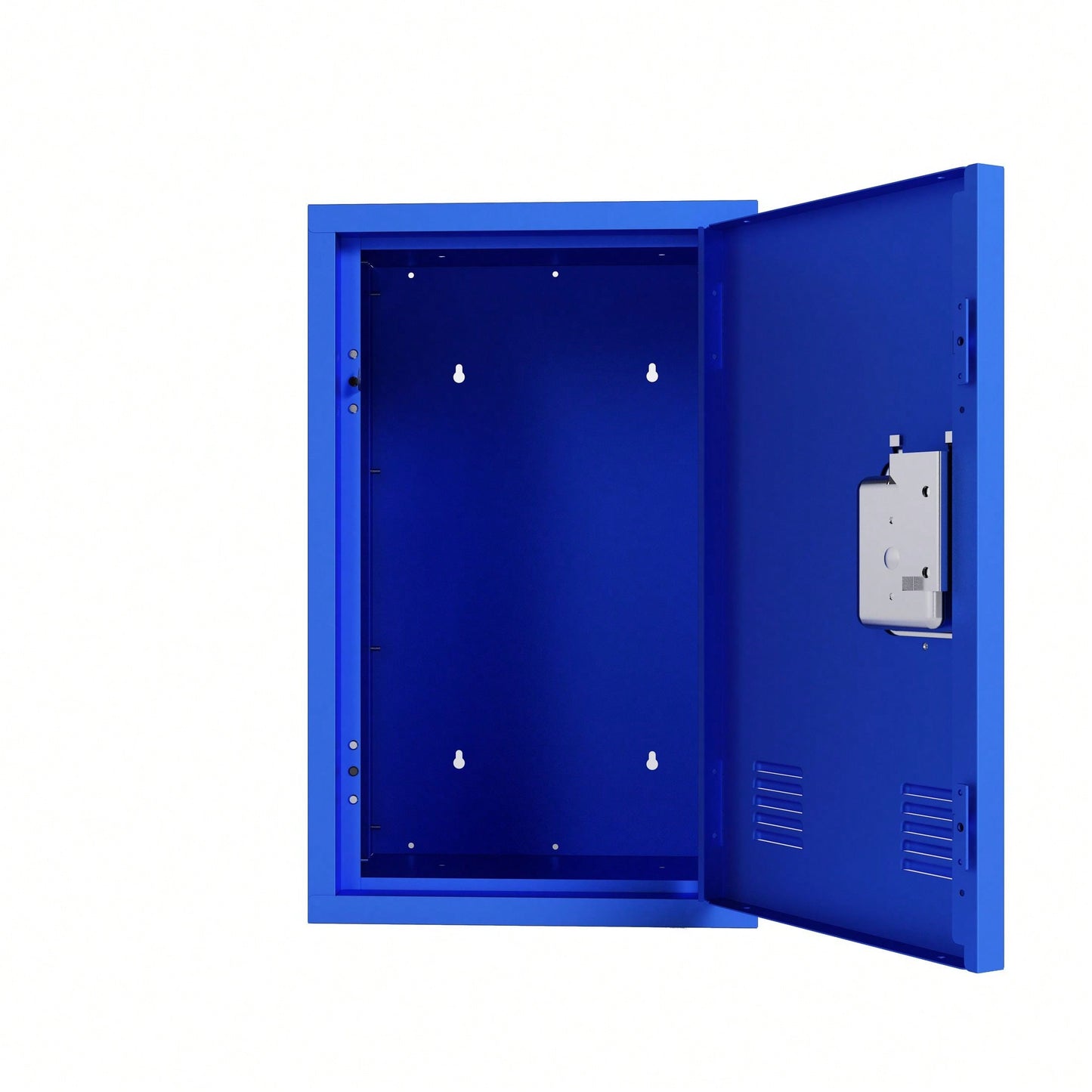24" H Locker Storage Cabinet: Metal, Sturdy, Easy Assembly, Versatile Placement, And Enhanced Security