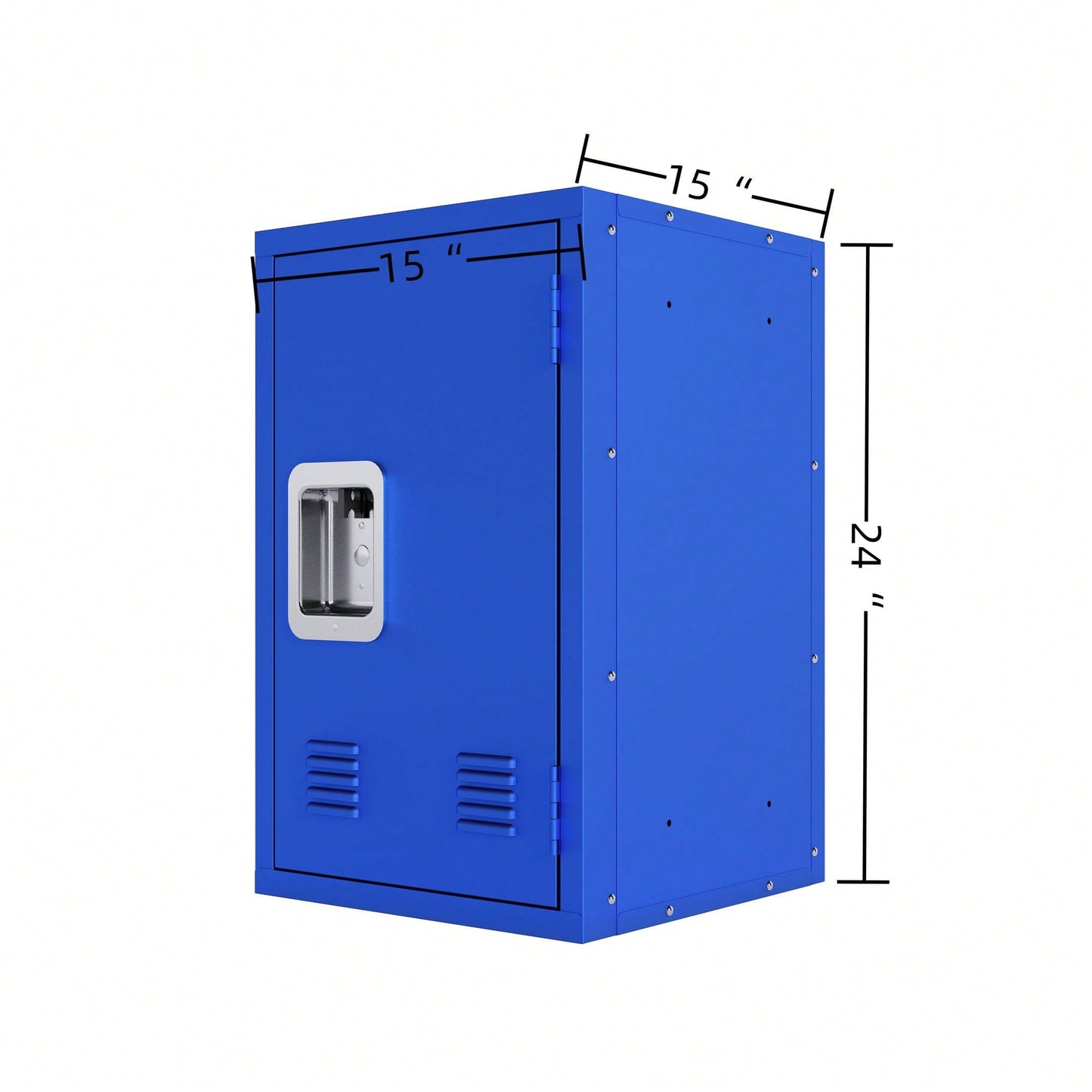 24" H Locker Storage Cabinet: Metal, Sturdy, Easy Assembly, Versatile Placement, And Enhanced Security