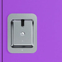 24" H Locker Storage Cabinet: Metal, Sturdy, Easy Assembly, Versatile Placement, And Enhanced Security