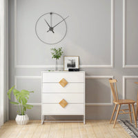 Stable & Durable Bedroom Dresser With 4 Drawers: Space-Saving Design, Quality Materials, And Easy Assembly