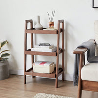 3-Tier Beech Wood Shoe Rack For Entryway, Premium Storage Organizer For Bathroom, Living Room, Bedroom, Hallway, Patio, Kitchen