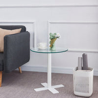 Tempered Round Glass Dining Table With Legs