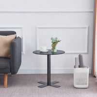 Tempered Round Glass Dining Table With Legs