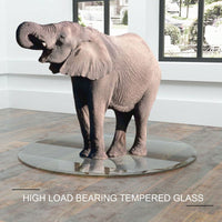 Quality Tempered Glass Table Top: 30300.24" | Polished Edge | Wear-Resistant | Heat-Resistant | Corrosion Resistant | Impact Resistant