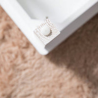 Elegant And Stable Stool With Comfortable Seat And Anti-Slippery Pads