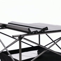 Set Of 3, Versatile And Portable Table And Chair Set With Unique Storage Features