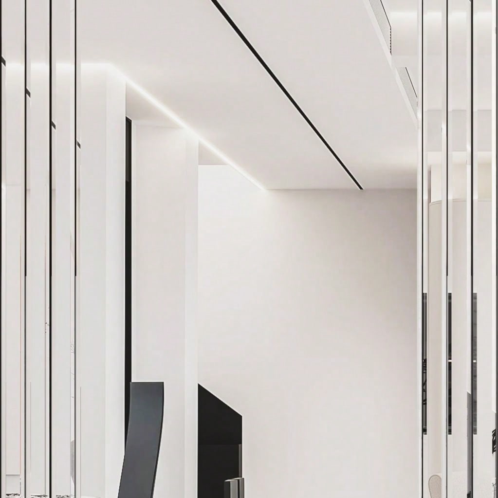 Large Wall-Mounted Silver Decorative Rectangular Wall Mirror For Home, Living Room, Bedroom, Entryway