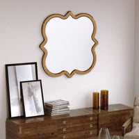 24" Wall-Mounted Silver Decorative Round Wall Mirror For Home, Living Room, Bedroom, Entryway