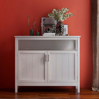 Modern Kitchen Sideboard With Adjustable Shelves And Durable E1 MDF Construction