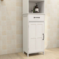 Versatile And Stylish Slim White Cabinet Excellent Workmanship, Maximum Storage, And Easy Assembly