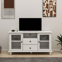 Modern Design TV Stand With Large Storage Space, Individual Style, And Durable Construction