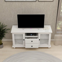 Modern Design TV Stand With Large Storage Space, Individual Style, And Durable Construction