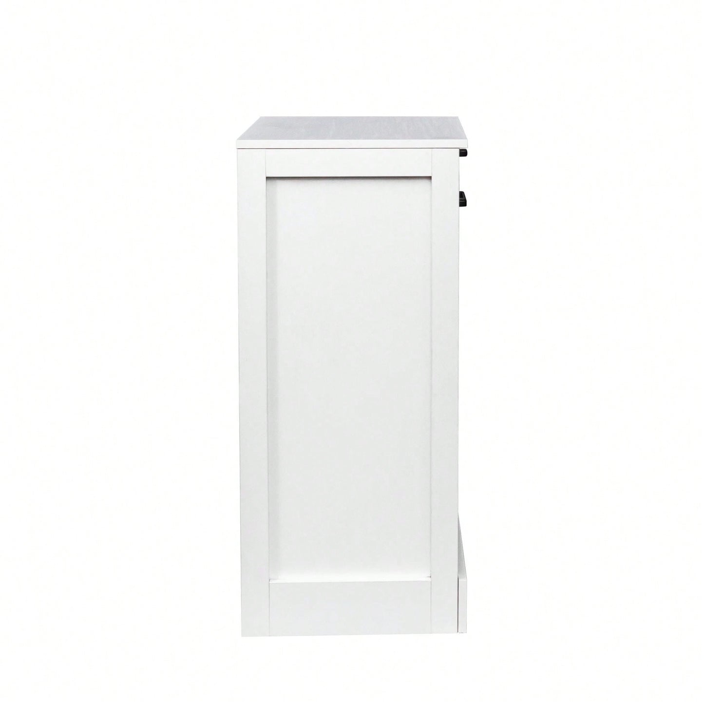 Modular Cabinet 28-Bottle Brown Walnut Color Modular 28  Wine Bar Cabinet Buffet Cabinet