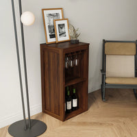 Modular Wine Bar Cabinet With Storage Shelves And Hutch A Stylish Solution For Wine Enthusiasts