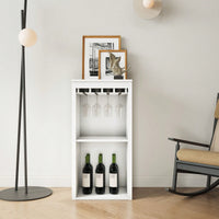 Modular Wine Bar Cabinet With Storage Shelves And Hutch A Stylish Solution For Wine Enthusiasts
