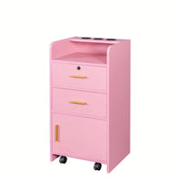 2 Drawers & 1 Cabinet, Commercial-Grade, Modern Minimalist Silhouette Storage Solution