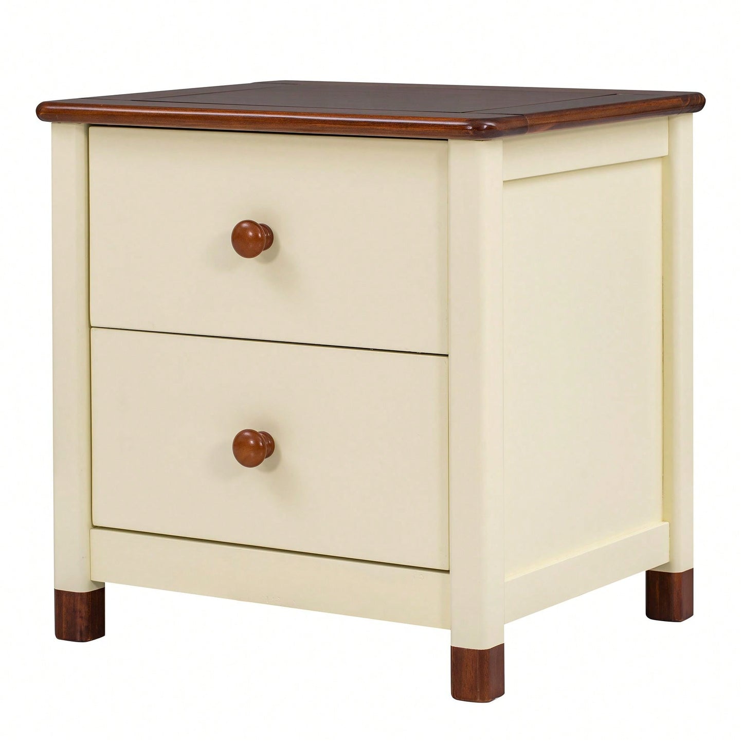 Multi-Purpose Nightstand With Sturdy Frame, Space-Saving Design, And Cute Aesthetics