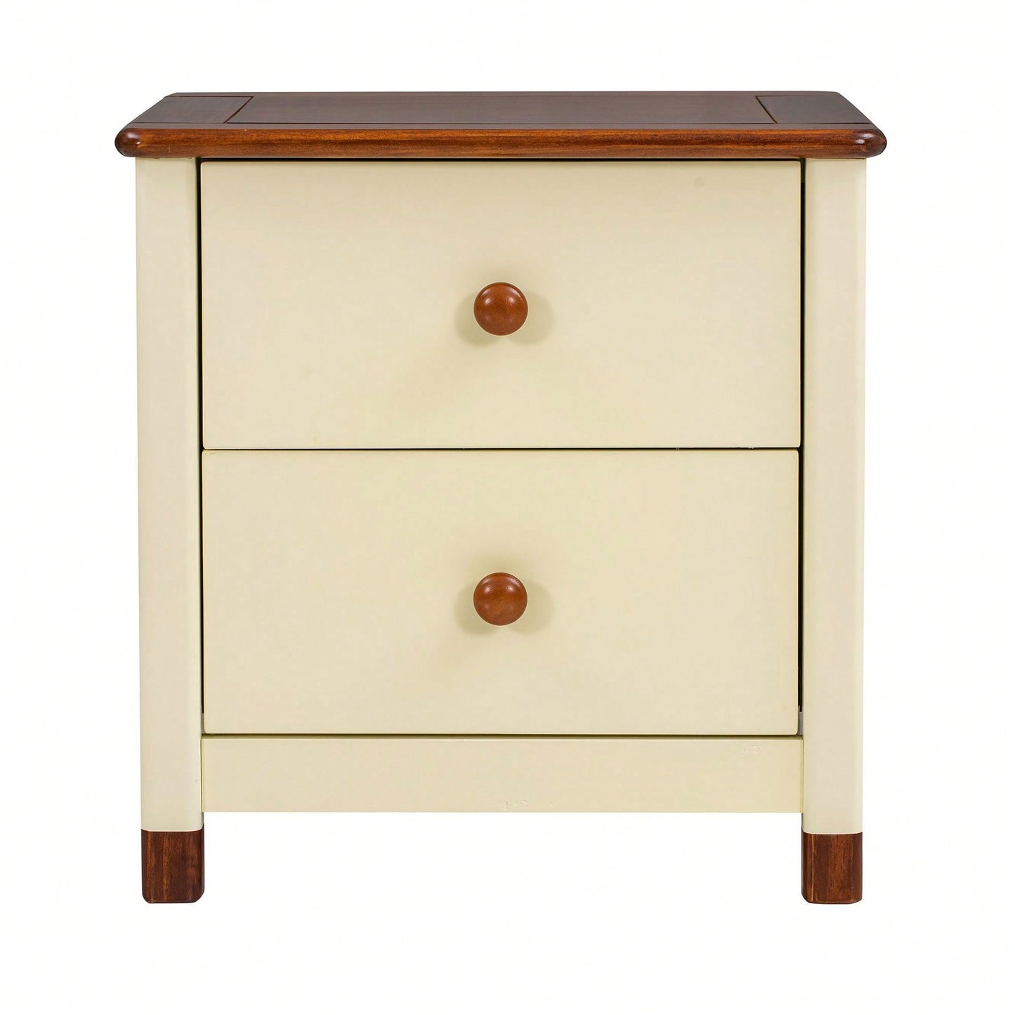 Multi-Purpose Nightstand With Sturdy Frame, Space-Saving Design, And Cute Aesthetics