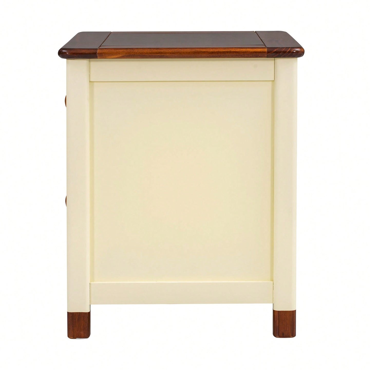 Multi-Purpose Nightstand With Sturdy Frame, Space-Saving Design, And Cute Aesthetics