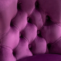 Modern Upholstered Bar Stools With Backs Comfortable Tufted For Home Pub And Kitchen Island, Set Of 2