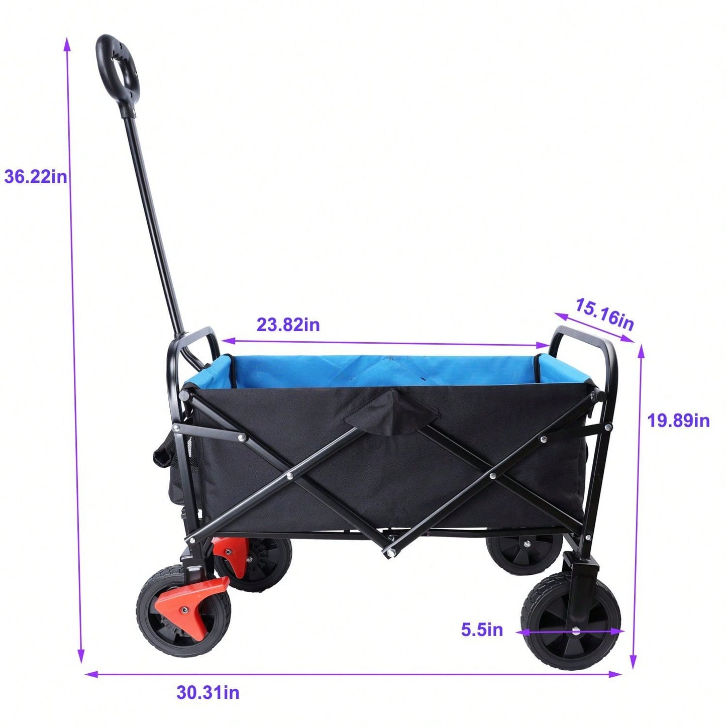 Folding Wagon Garden Shopping Beach Cart