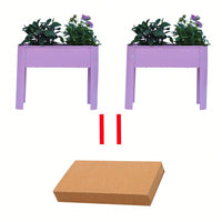 Metal Elevated Garden Bed Set of 2 for Vegetables and Flowers Perfect for Backyard and Terrace