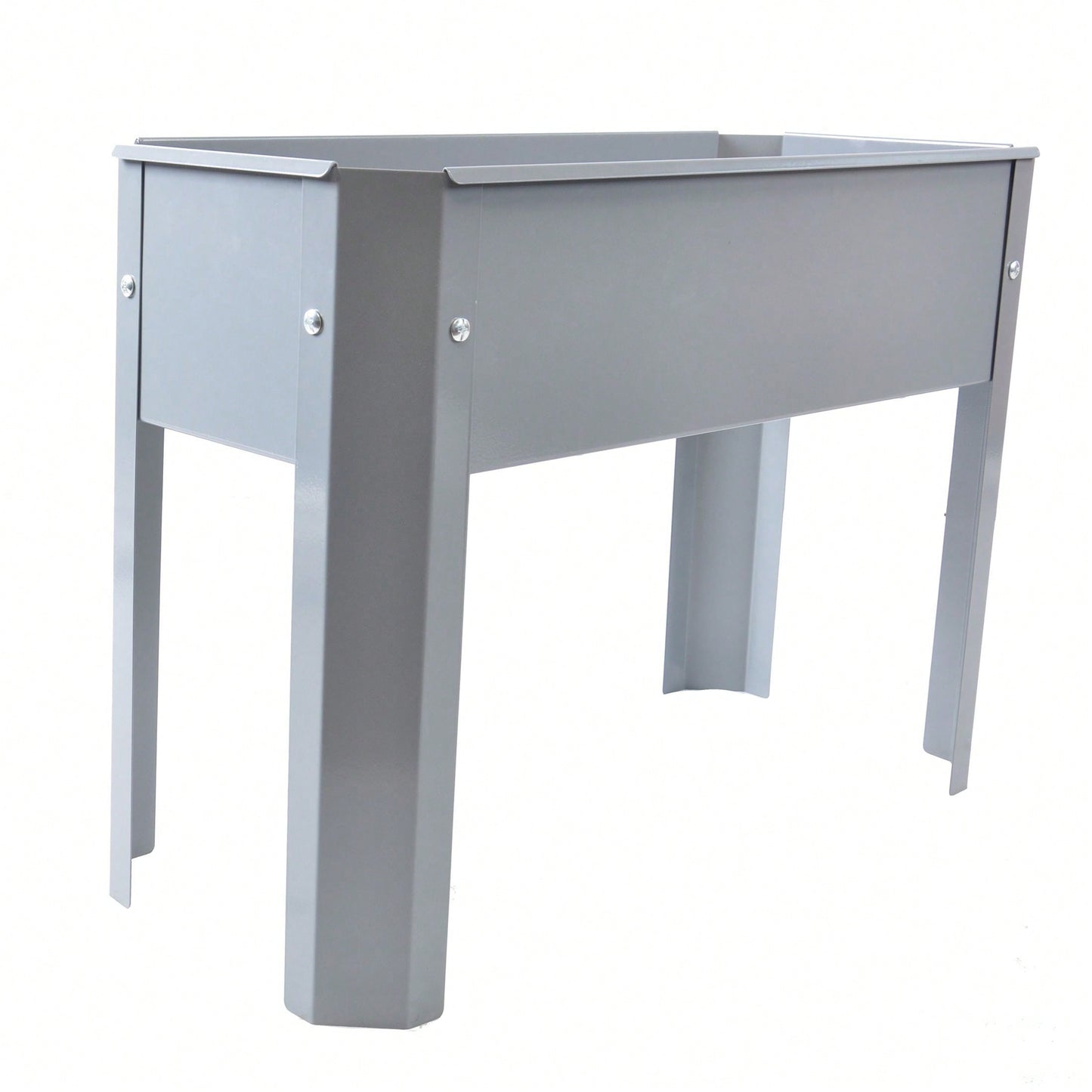 Metal Elevated Garden Bed Set of 2 for Vegetables and Flowers Perfect for Backyard and Terrace