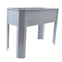 Metal Elevated Garden Bed Set of 2 for Vegetables and Flowers Perfect for Backyard and Terrace