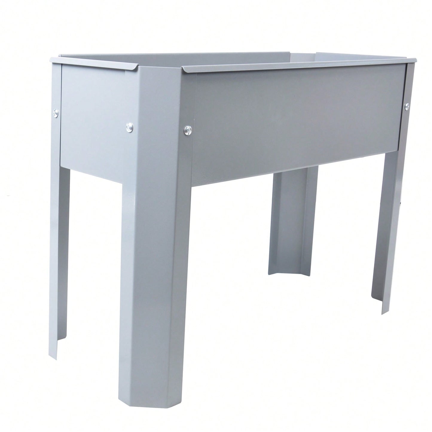 Metal Elevated Garden Bed Set of 2 for Vegetables and Flowers Perfect for Backyard and Terrace